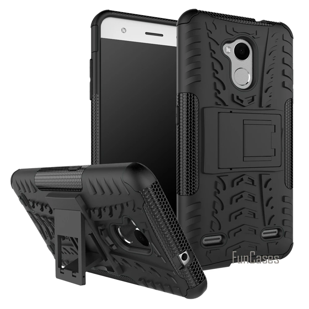 For ZTE Blade V6 Plus / V7 Lite A2 Case 5.0inch Hybrid Kickstand Dazzle Rugged Rubber Armor PC+TPU Stand Function Shockproof | Мобильные