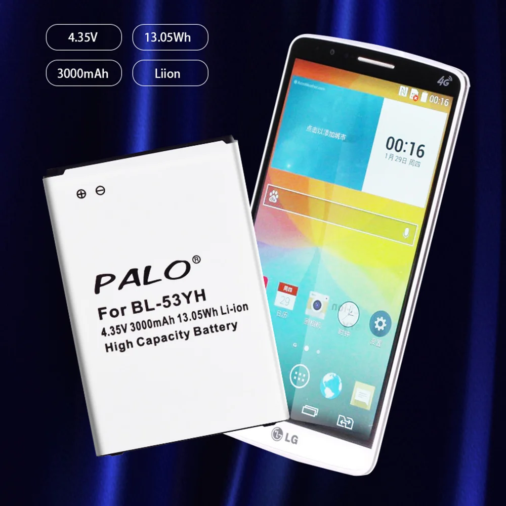 Новый оригинальный аккумулятор LG BL 53YH для Optimus G3 D830 D850 D851 D855 LS990 VS985 F400 (версия 2019