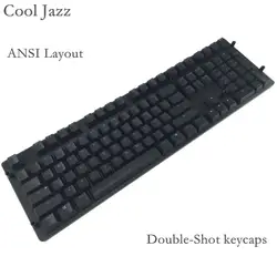 Cool Jazz 108 key pbt keycap Cherry mx механическая клавиатура с двойной подсветкой для MX Механическая игровая клавиатура
