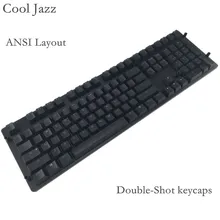 Cool Jazz 108 key pbt keycap Cherry mx Mechanical Keyboard Double-shot backlit keycaps For MX Mechanical gaming Keyboard pro wired rgb mechanical keyboard bluetooth wireless cherry switch gaming keyboard double shot backlit keycaps for gamer