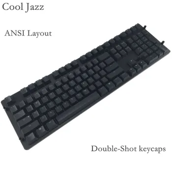 Cool Jazz 108 key pbt keycap Cherry mx Mechanical Keyboard Double-shot backlit keycaps For MX Mechanical gaming Keyboard pro wired rgb mechanical keyboard bluetooth wireless cherry switch gaming keyboard double shot backlit keycaps for gamer