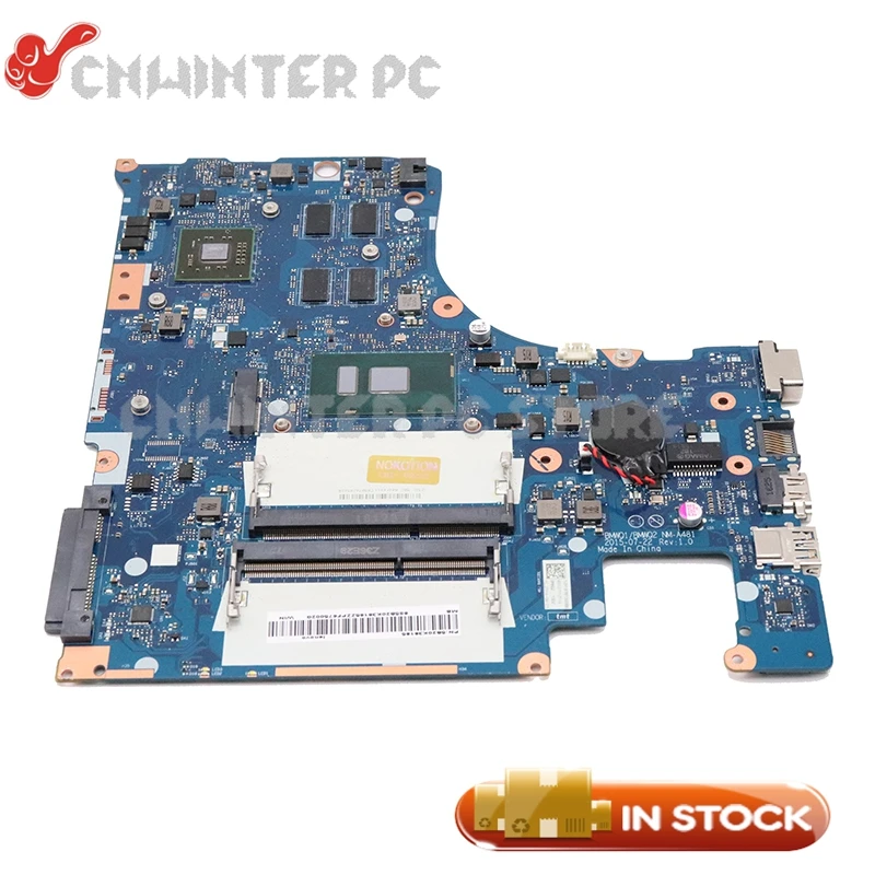 NOKOTION для Lenovo IdeaPad 300-15ISK 15 6 ''Материнская плата ноутбука I3-6100U процессор 5B20K38221