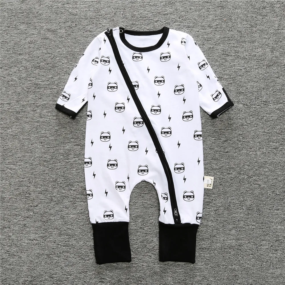 Autumn Style Baby Rompers Fashion  Boy Girl Cotton One Pcs Rompers Bebe Overalls Long Sleeve  Baby Pajamas BabyJumpsuit Outfits best baby bodysuits