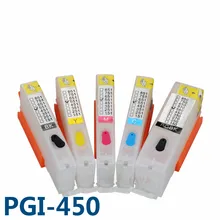 PGI-450 PGI450 заправка картриджа для Canon PIXMA IP7240 MG5440 MG5540 MG6440 MG6640 MG5640 MX924 MX724 IX6840 принтера
