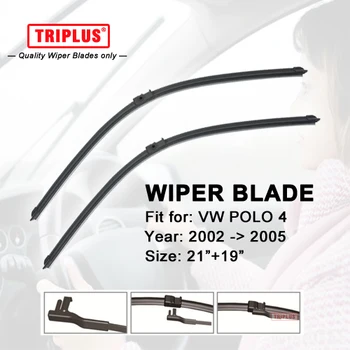 

Wiper Blade for VW POLO 4 (2002-2005) 1 set 21"+19"