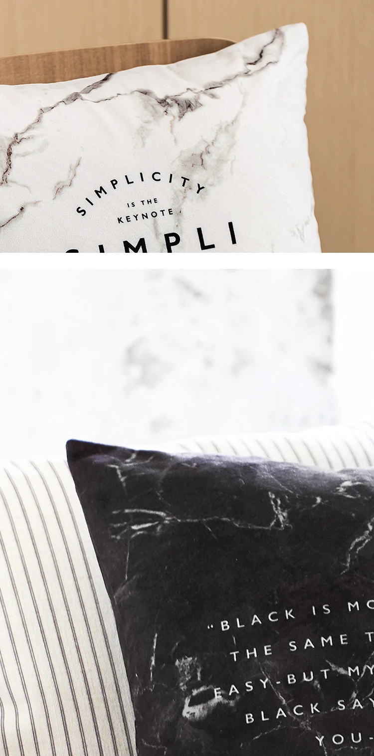 Nordic-Pillow-Case-Designer-Marble-Print-Fronha-Pillowcase-Sofa-Back-Neck-Support-Plilow-Cover-for-Home-Cafe-Hotel-Black-White-09