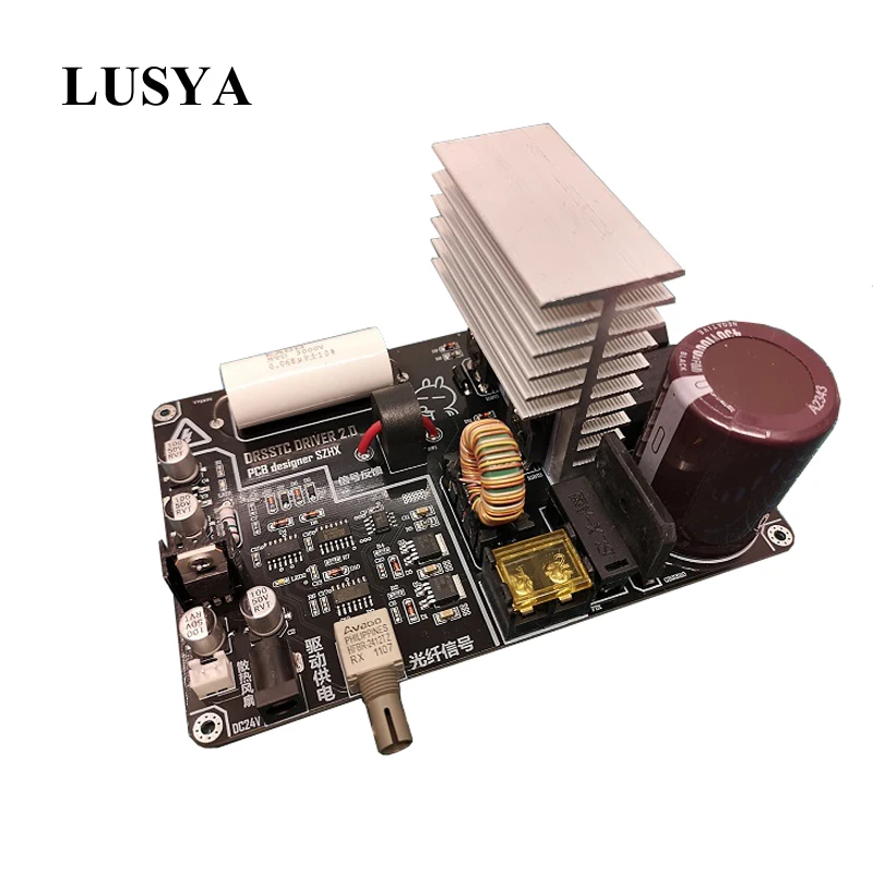 

Lusya Integrated DRSSTC driver board forTransistor dual resonance music Tesla coil T0585