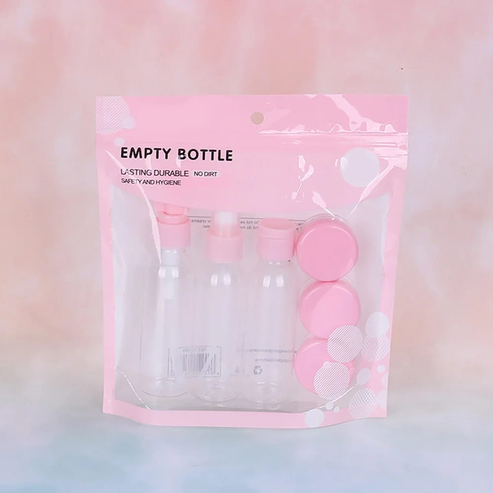 

7Pcs Cosmetic Empty Jar Travel Set Makeup Face Cream Container Bottles Cosmetic Empty Jar Pot