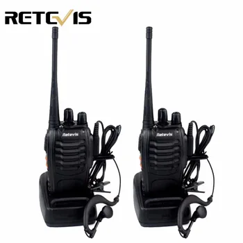 2pcs Retevis H777 Walkie Talkie 3W UHF 400-470MHz Frequency Portable Radio Set Ham Radio Hf Transceiver Handy Two Way Radio