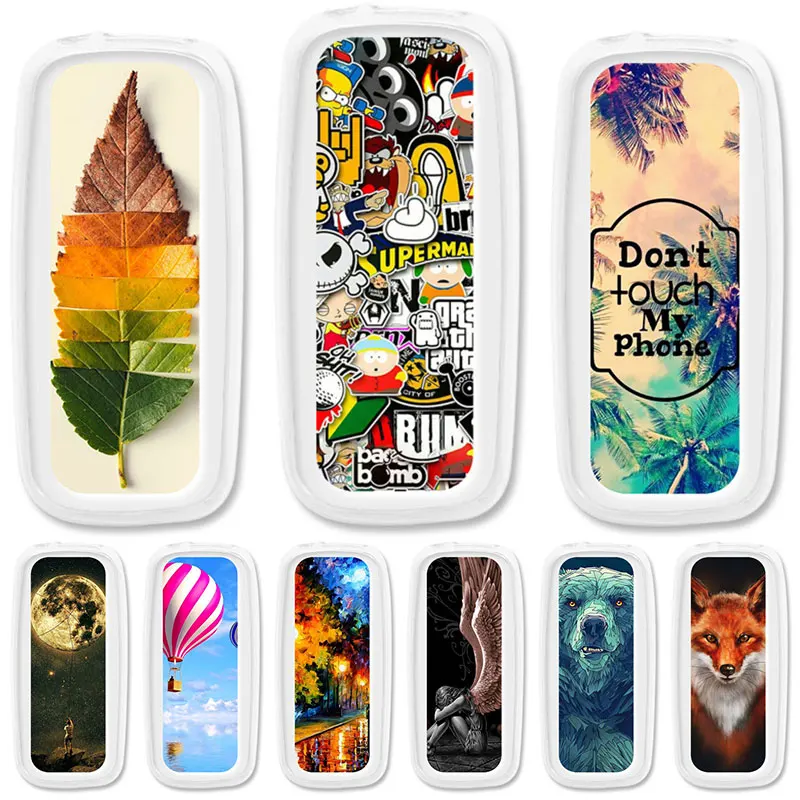 

TAOYUNXI Soft TPU Case For Nokia 105 2017 Cases For Nokia 105 2017 TA-1010 1.8 inch Flexible Painted Protective Silicone Covers