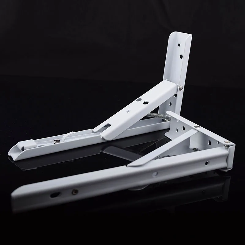 

10PCS DHL free shipping Iron folding shelf bracket bookself brackets decorativos Porous folding scaffold home improvement