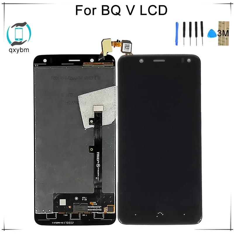 

5.2" LCD For BQ Aquaris V / For BQ Aquaris U2 / U2 Lite LCD Display Touch Screen Digitizer Assembly with free 3M Sticker + tools