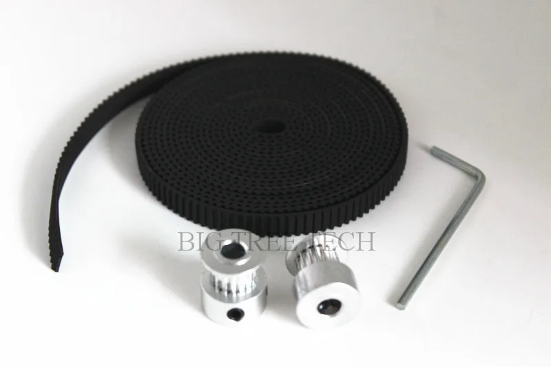 Продажа 3d принтер reprap i3 механизм комплект GT2 ременный шкив 608zz подшипник lm8uu 624zz подшипник и 5*5 или 5*8 Соединительный вал VVV000059