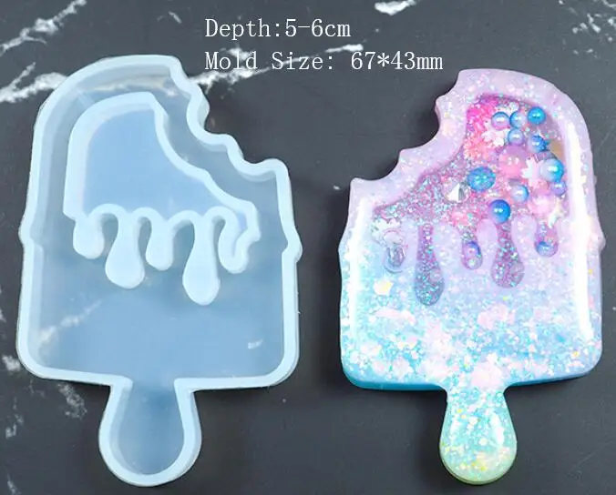 Kawaii Resin Key Chain Mold Silicone Strawberry Epoxy Charms DIY Shaker Kawaii Resin Key Chain Mold Silicone Strawberry Epoxy Charms DIY Shaker