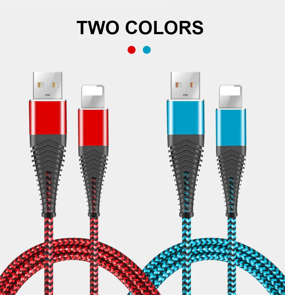 Fast Charging Cable For Lightning For font b Apple b font iPhone X Xs Max Xr