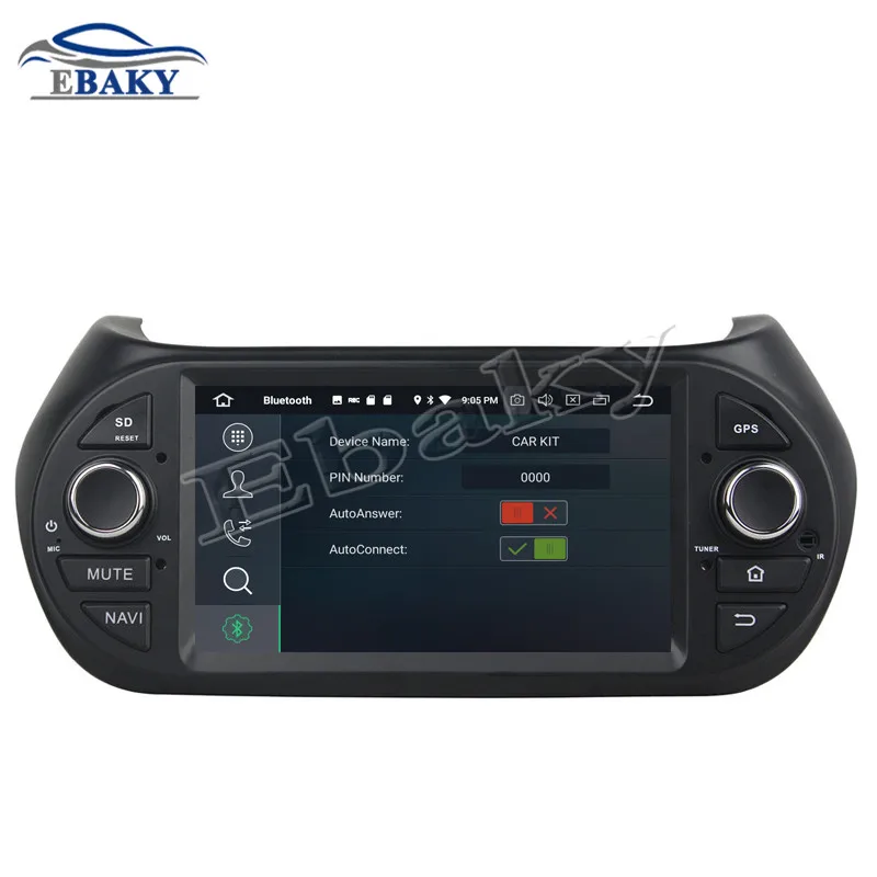 Flash Deal NaviTopia 4GB RAM 64GB ROM Octa Core Android 8.0 Car DVD Radio for Fiat Fiorino for Citroen Nemo for Peugeot Bipper 2008-2015 19