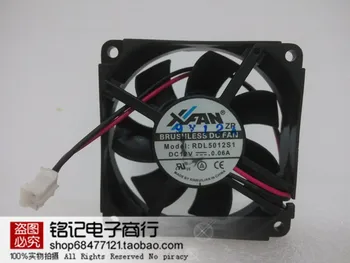 

Free Shipping For New XFAN 5012 12V 0.06A RDL5012S1 50 * 50 * 12MM wire cooling fan Server Square fan