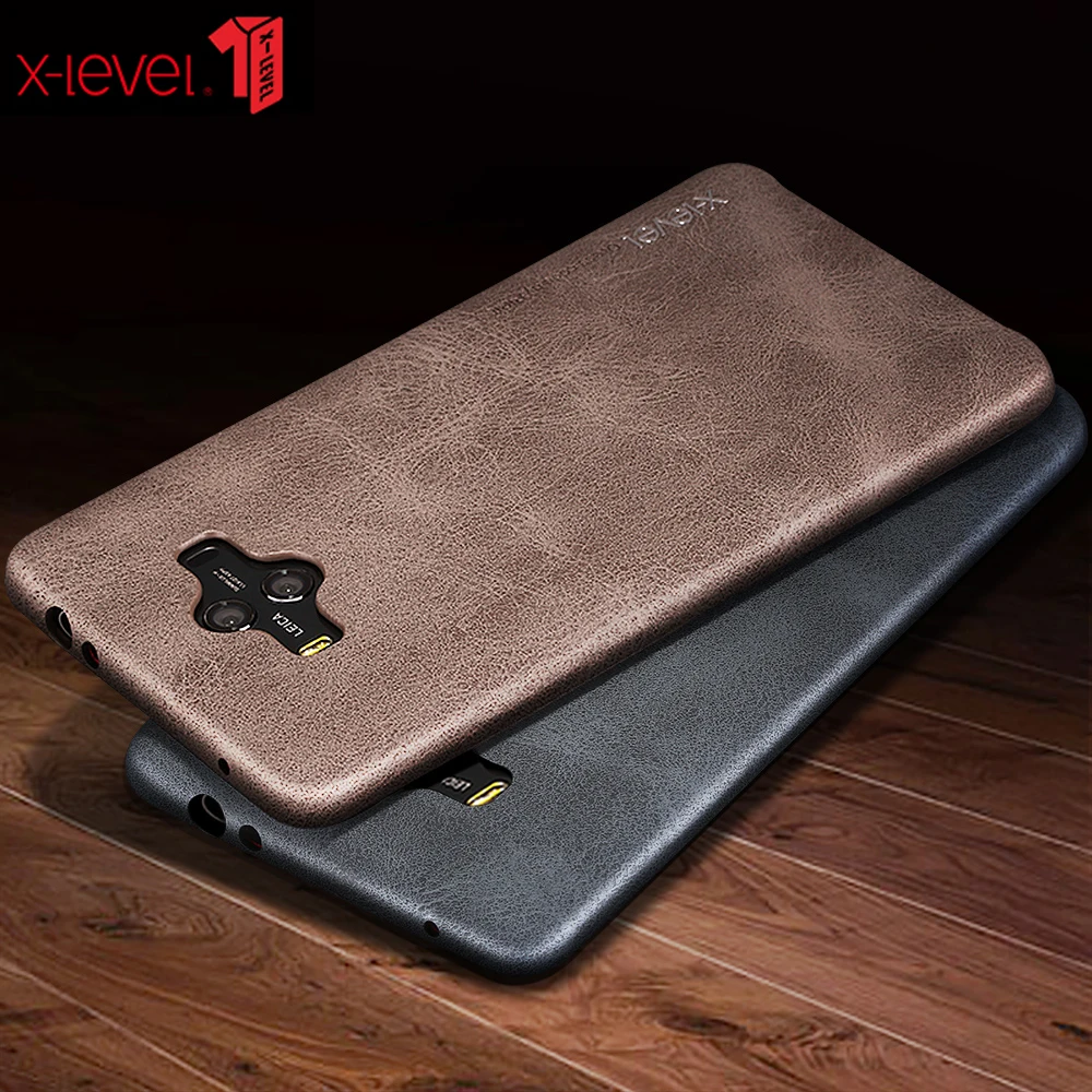X-Level Vintage Phone Case For Huawei P40 Mate 30 20 Pro Lite Luxury Anti-knock PU Leather Back Cover | Мобильные телефоны и