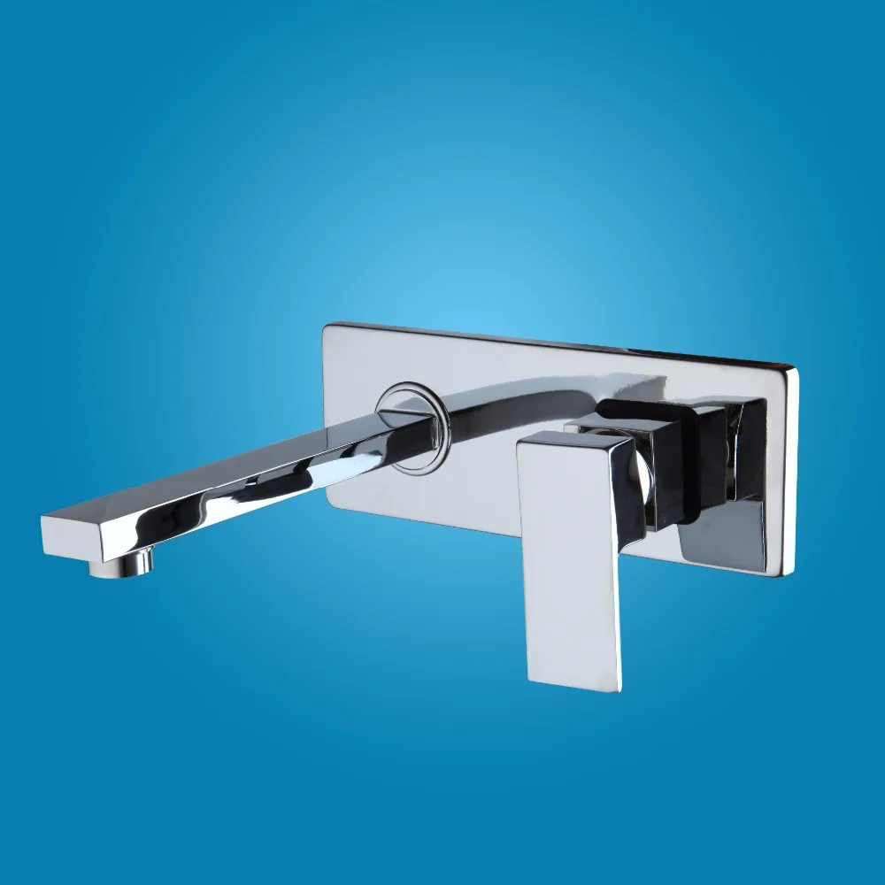 Torayvino смеситель для ванной комнаты robinet salle de bain lavabo полированный хромированный латунный кран для ванной настенный кран смеситель для раковины