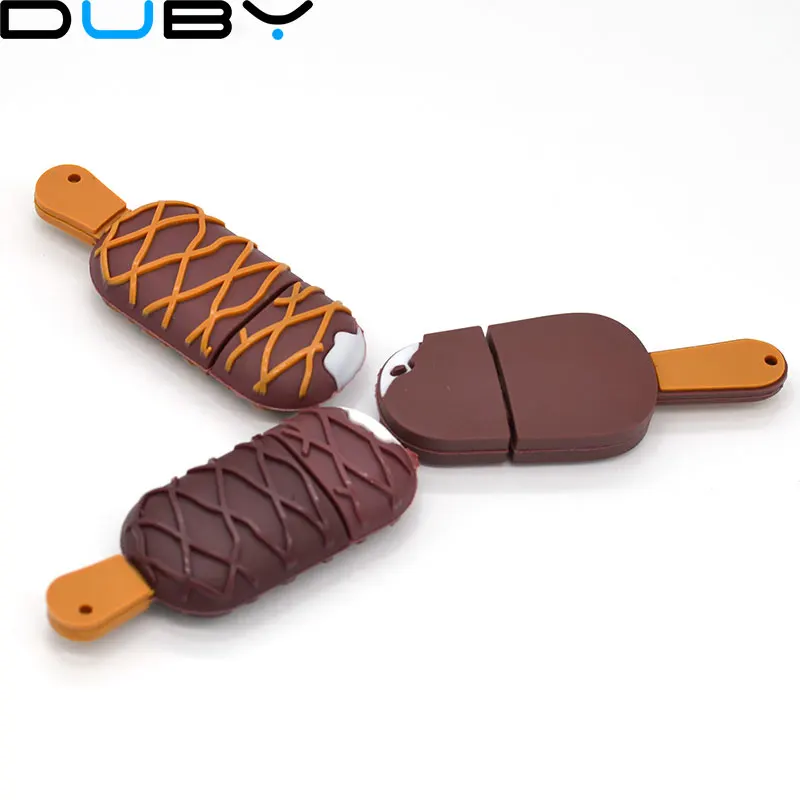 

usb flash drive ice cream usb flash drive plastic pen drive 16g/8g/4g/2g flash memory stick on hot sale usb 2.0 U disk