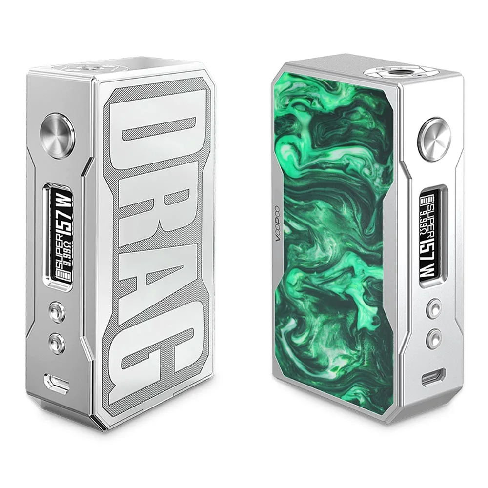 Электронная сигарета VOOPOO DRAG TC с чипом GENE и максимальным выходом 157 Вт без
