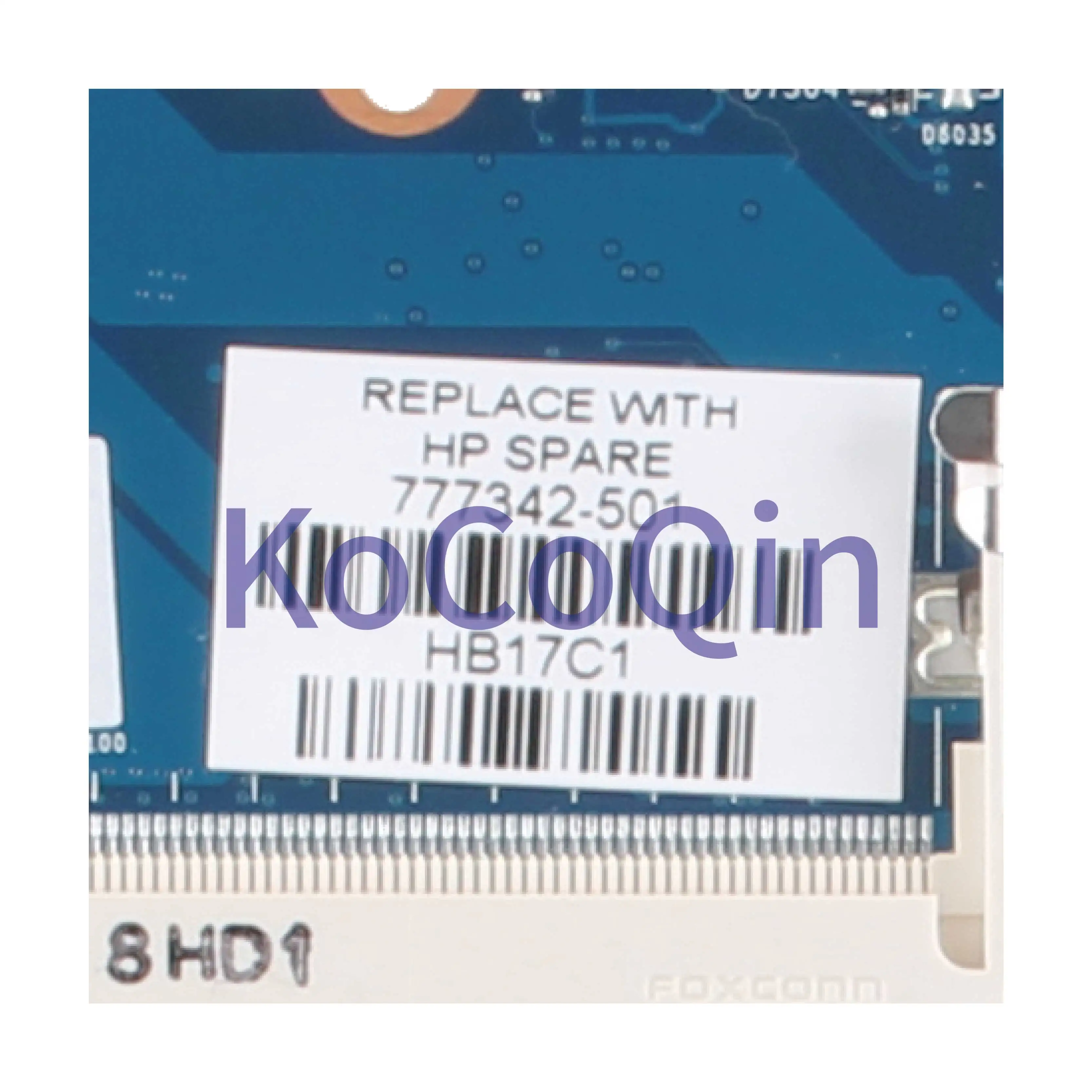  KoCoQin Laptop motherboard For HP 355 G2 Core A8-6410 Mainboard 777342-501 6050A2612501 216-0856030