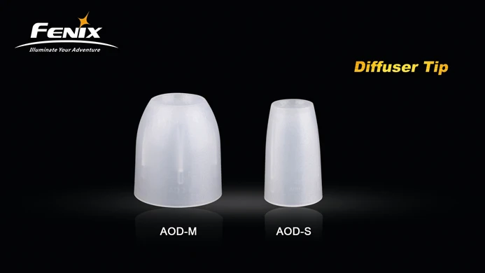 Fenix AOD-S 21.5mm Diffuser Tip for LD12, LD22, UC30, E25, E35 UE, PD22, PD32, PD35 Fenix AOD-S 21.5mm Diffuser Tip for LD12, LD22, UC30, E25, E35 UE, PD22, PD32, PD35