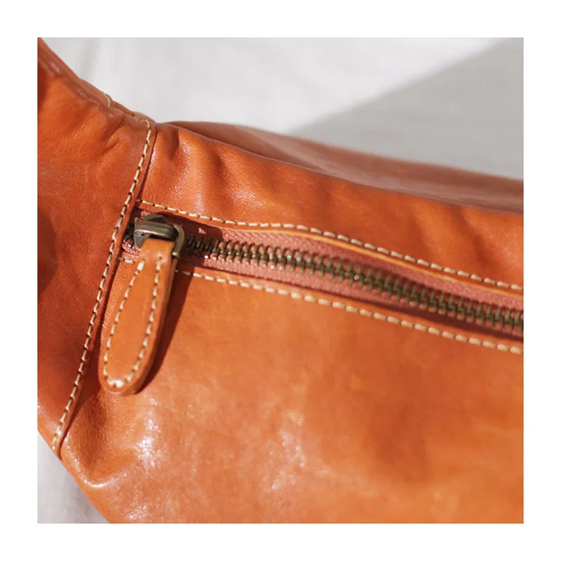 AETOO нагрудная сумка, женская кожаная сто модная поясная сумка, двойного назначения ретро-Чехол