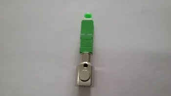

High Quality Round Type Bare Fiber Optic Adapter SC/APC Adaptor