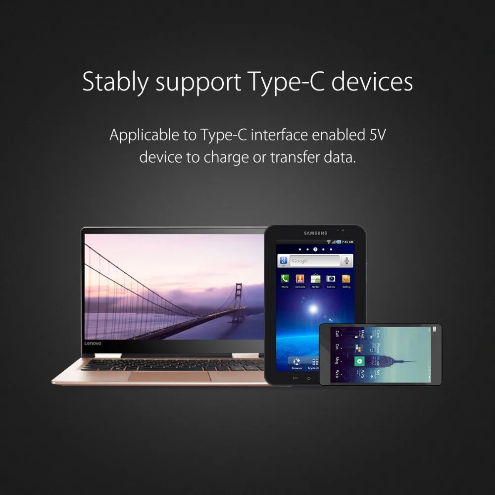 Кабель usb type C ORICO 2 4 А Максимальная зарядка и синхронизация кабель для samsung S9 S8 Xiaomi