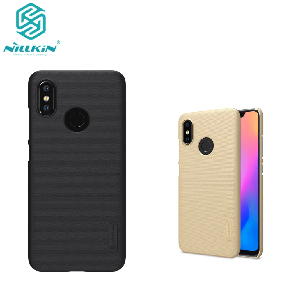 

Nillkin Phone Case For Xiaomi Mi8 Super Frosted Shield Hard plastic Case For Xiaomi Mi 8 case cover