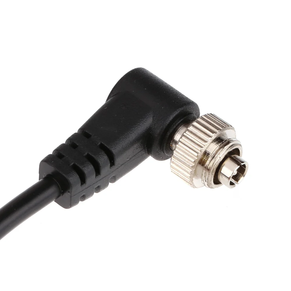 Flash Sync Kabel 3,5 mm Synchrokabel mit PC Stecker Fernauslöser Kabel 