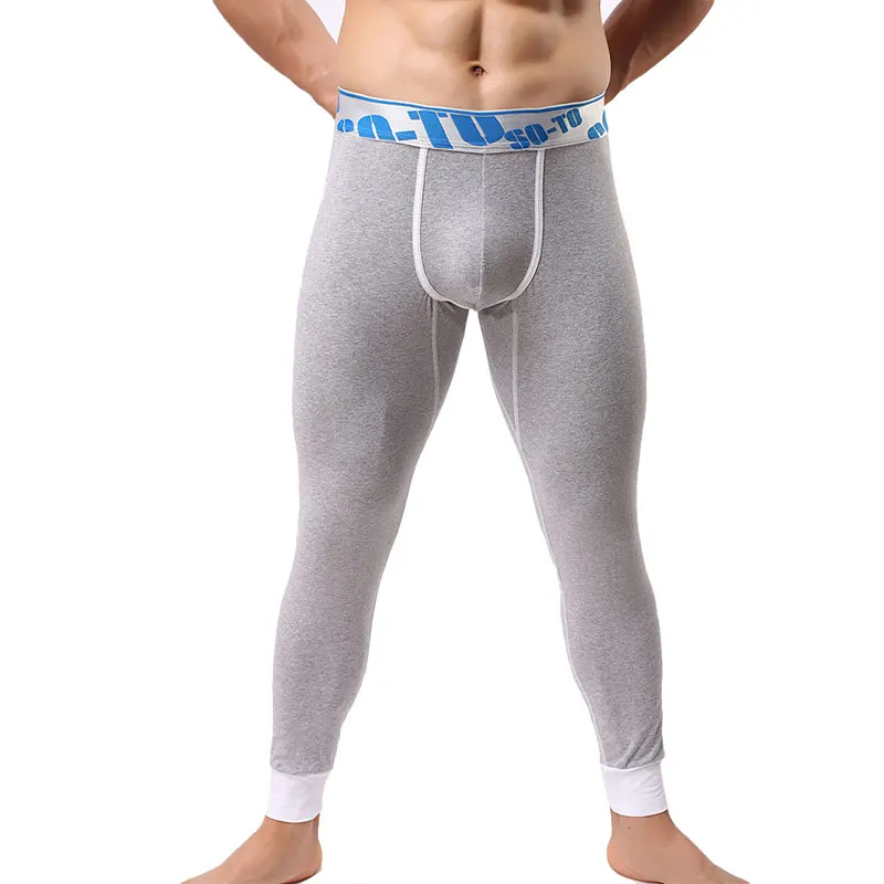 Long Johns Men Clothes Male Girdle Warm Pants Men