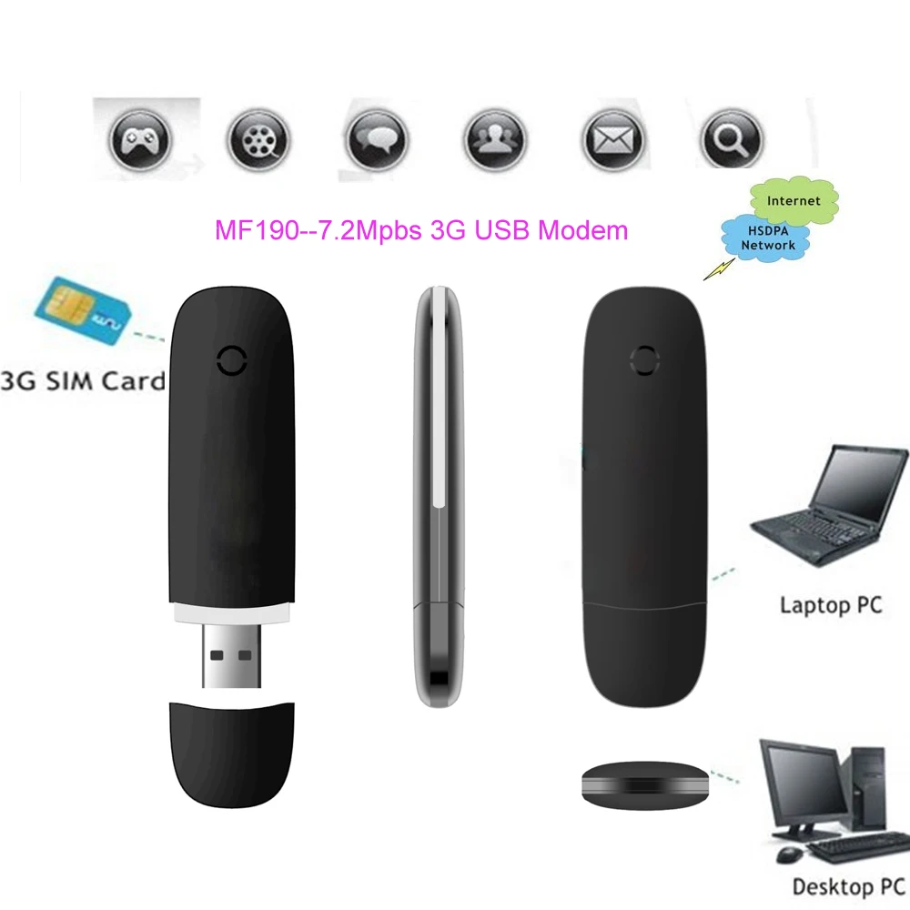 ZTE Mở Khóa MF190 3G GSM 21Mbps USB Modem Phát Sóng Wifi Di Động netgear router