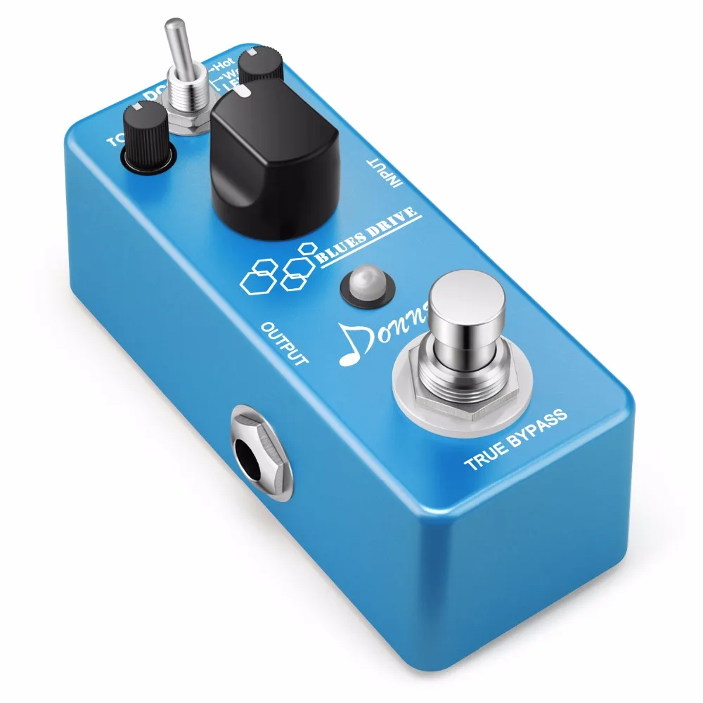 Donner Blues Drive Overdrive Guitar Effect Pedal 2 Mode Mini Electric Portable Guitar Pedals Parts Accessories