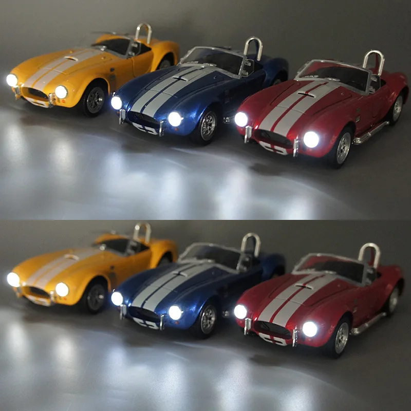 1:32 Scale 1965 Шелби Кобра Винтаж литье под давлением металлическая классическая