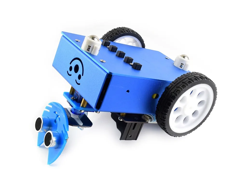 Набор для сборки робота Waveshare KitiBot starter 2WD BBC micro:bit smart car обучения программированию