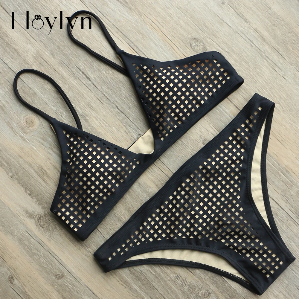 Floylyn Summer Swimsuit Women Bikini 2017 Low Waist Bathing Suit Women