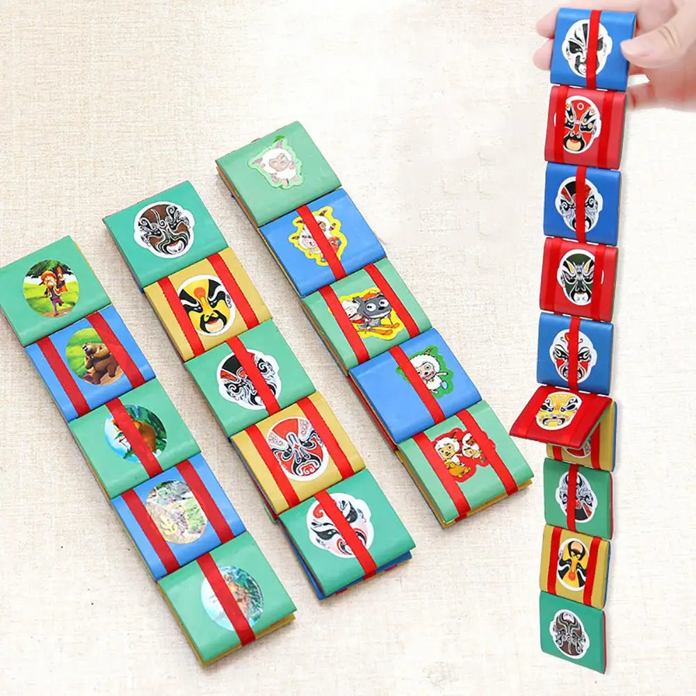 

montessori educational wooden toys Colorful Cartoon Pleasant Goat Chip Flip Over Flap Game Magical Blocks educational Baby Toys