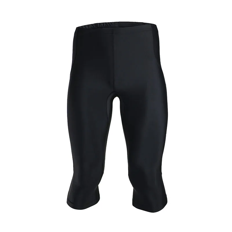 2015 ARSUXEO Mens Sports Running 3/4 Pants Compression Tights Base Layer Active Workout ClothesFitness Pants  P703