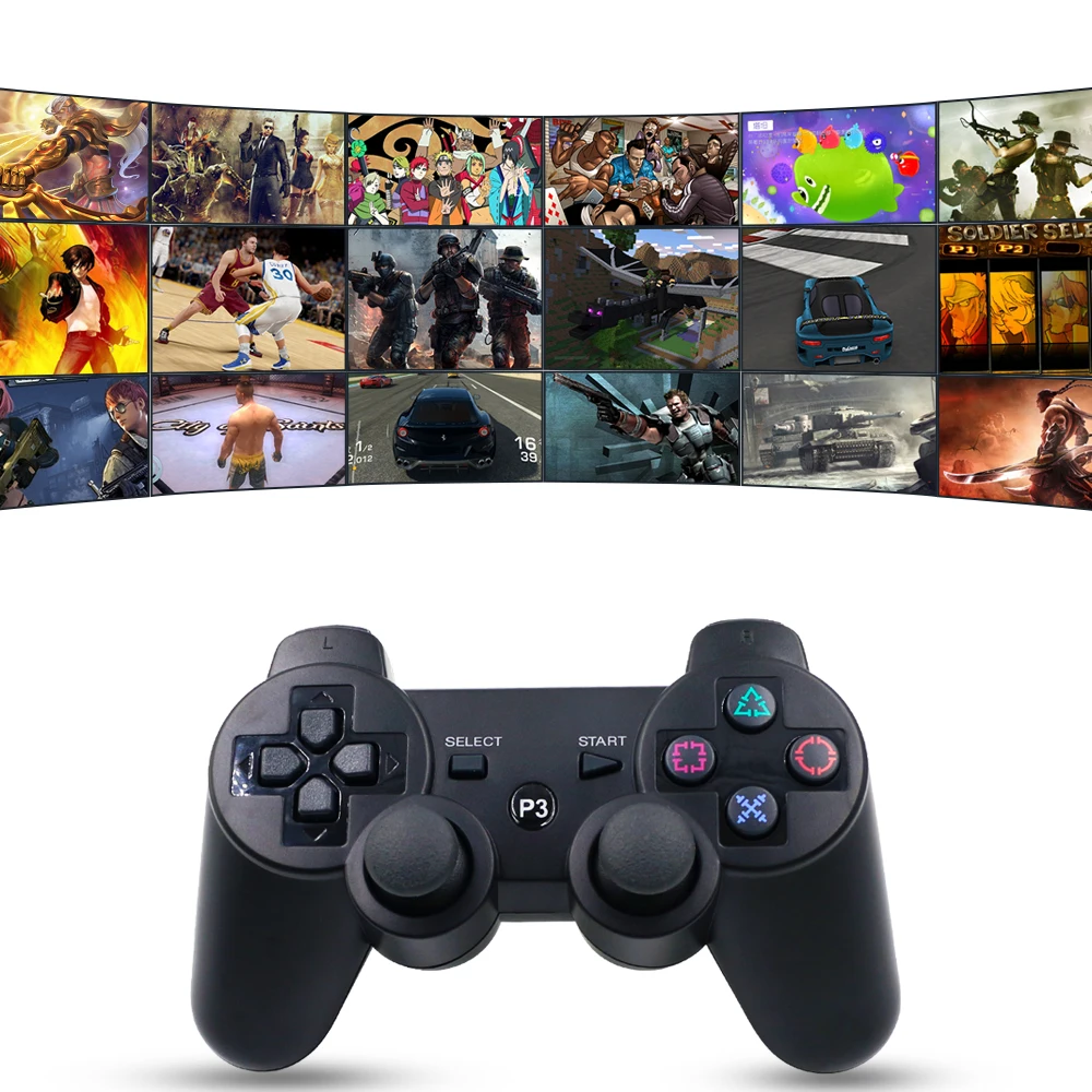 

Wireless Bluetooth Gamepad For Sony PS3 Controller Playstation 3 dualshock game Joystick play station 3 console r28