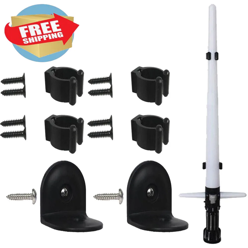 

2 Set - Lightsaber Display Wall Mount Light saber Wall Display Rack Holder