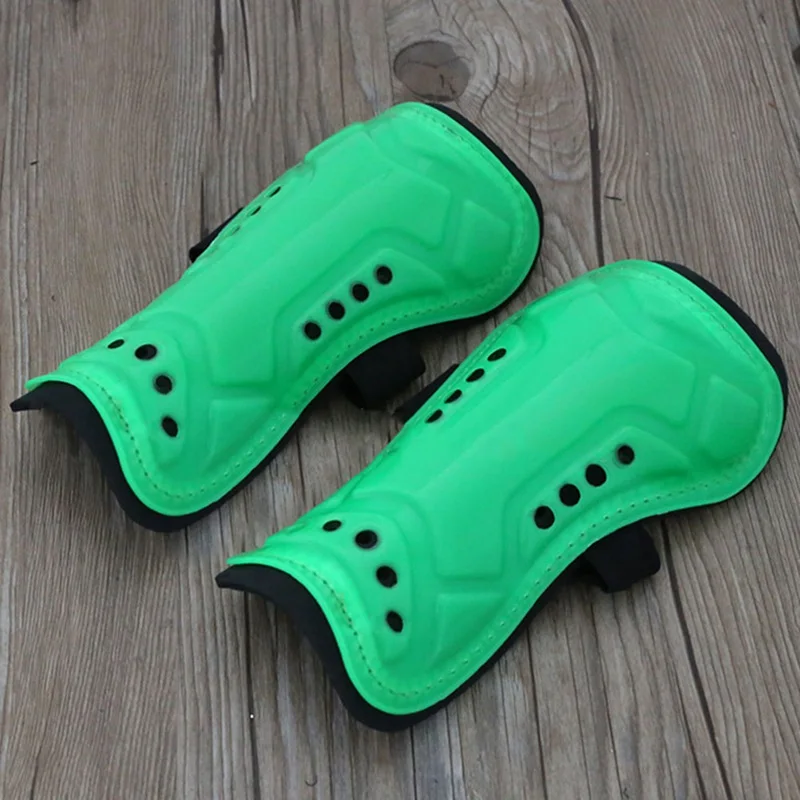 1 Pair Adjustable Band Leg Protection Shin Pads Football Protectors