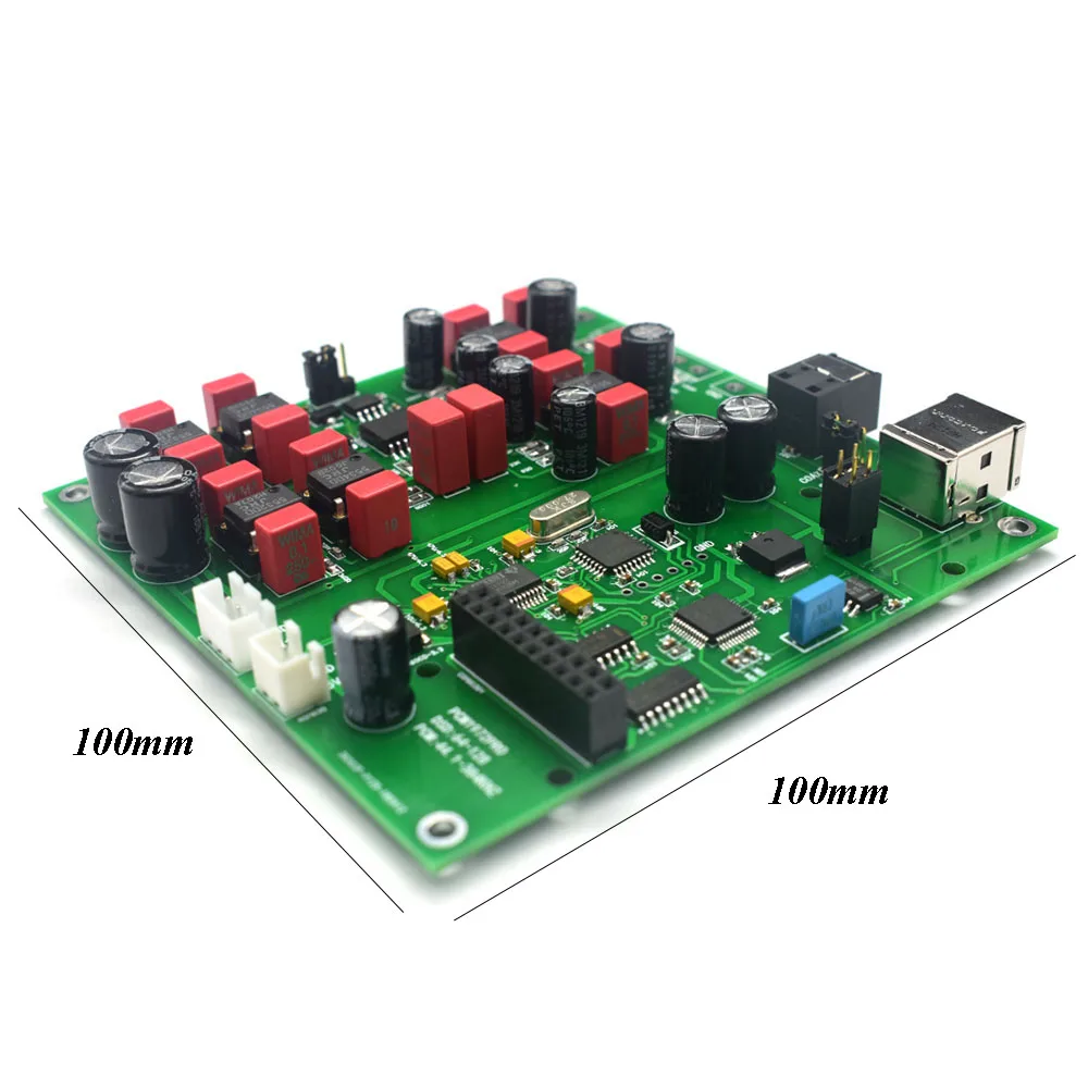 Аудио декодер Lusya HIFI PCM1792Apro DAC usb коаксиальный оптоволоконный вход собранная плата