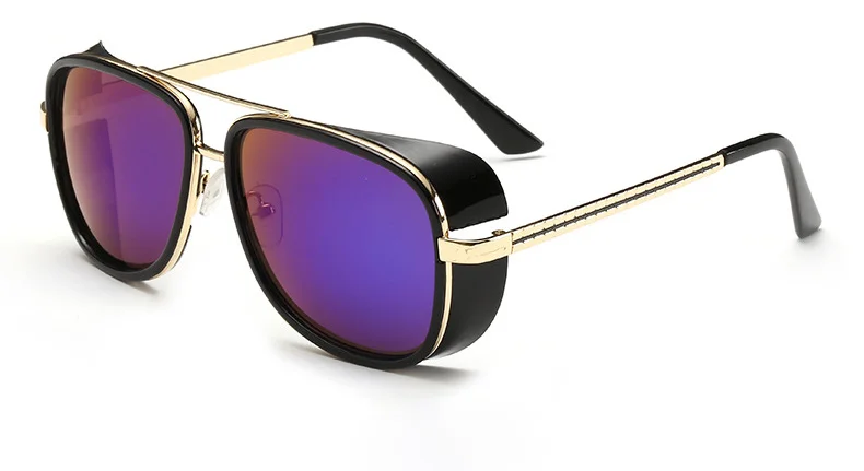 1-(15)MINIMUN Brand Steampunk Men Sunglasses Vintage Eye Glasses Frame Fashion Vintage Design Sunglasses