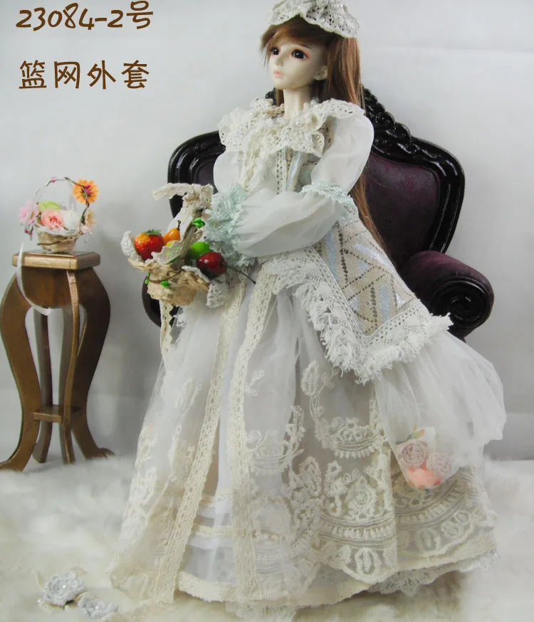 1/4 1/3 весы BJD пальто + платье комплект для SD одежды Аксессуары куклы не включены