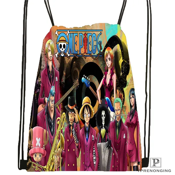 Индивидуальная цельная походная сумка на шнурке для мужчин и женщин, милый рюкзак для детей(черная спинка) 31x40 см#180531-01-26 - Цвет: Drawstring Backpack