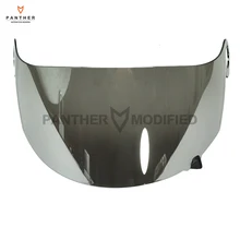 1 Pcs Chrome Motorcycle Helmet Visor Lens Full Face Shield Case for SUOMY Spec 1R Spec-1R Extreme Apex Visor Mask