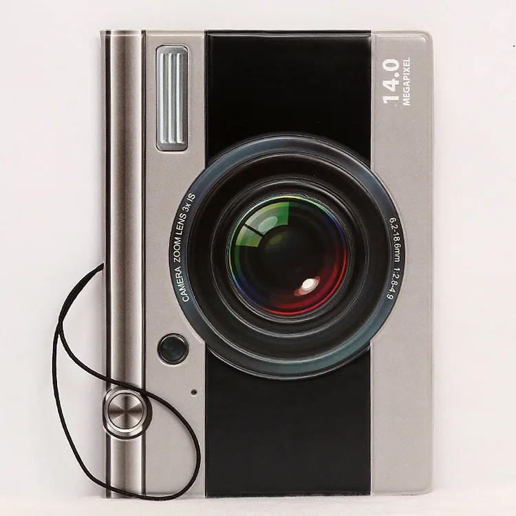 

1pc Camera Pattern 3D Passport Holder Documents Bag Travel Passport Cover ID Card Case