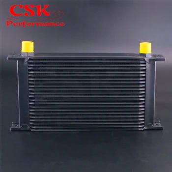 

Universal 22 Row AN10 Engine Transmission 248mm Oil Cooler Black / Silver